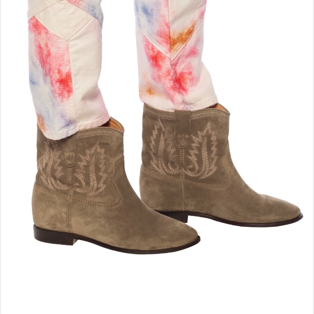 Isabel Marant Crisi Boots in Taupe, size 38